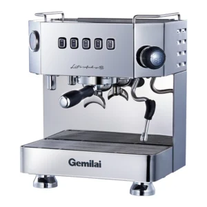 3-in-1 Coffee Connoisseur’s Delight: Gemilai CRM3018 Retro Alarm Clock and Espresso Machine