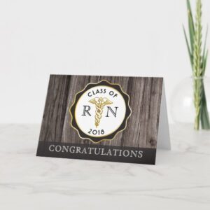 Wooden You Be Proud – Rustic Graduation Card