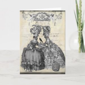 Enigmatic and Spooky: The Halloween Ball Card